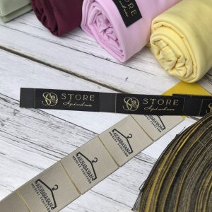 etiquette autocollante pour textile